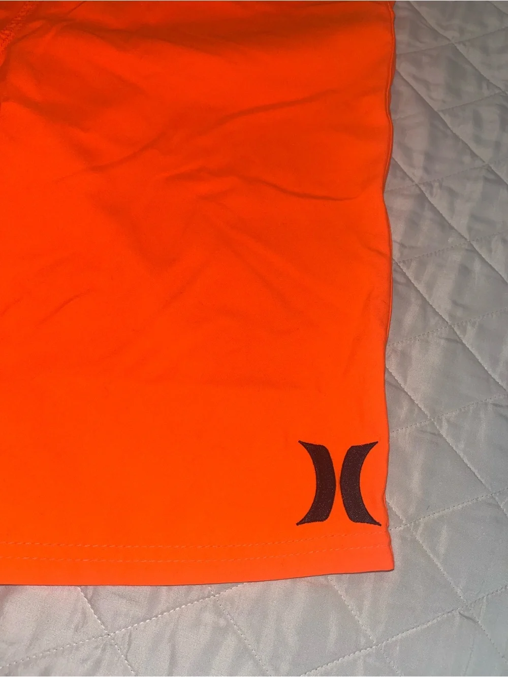 Hurley Men’s Orange and Black Boardshorts